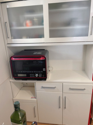 【決まりました】最終値下げ！8/19まで！ 食器棚 ホワイト