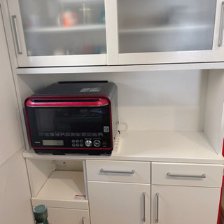 食器棚　ホワイト　期間限定お値下げ 決まりました】最終値下げ！8/19まで！ 食器棚 ホワイト