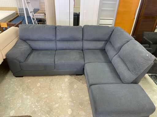 ニトリ　カウチソファ　　リサイクルショップ宮崎屋　住吉店　21.8.4　　ｙ