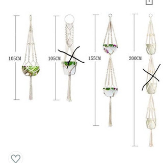 マクラメプラントハンガーの画像