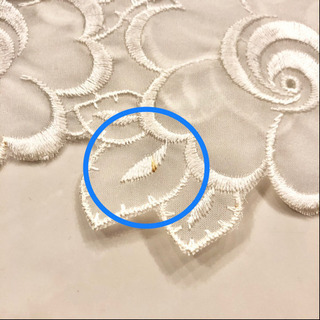 【ネット決済・配送】カネボウ　レース　オフホワイト　白　バラ　花柄　Kanebo lace カネボー　アンティーク　フレンチ　ニードルポイント　フリル　フリフリ　手芸　ハンドメイド　リボン　幅広 Handmade white lace antique French needlepoint ribbon frill の画像