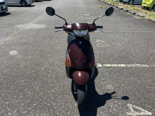 スズキ レッツ4 50 cc 原付 スクーター 4スト 実動 書類 鍵有り 型式CA45A