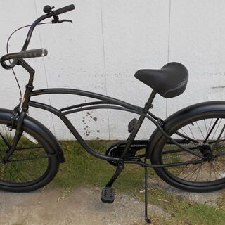 予約済チョイキズ新車ビーチクルーザー26インチの画像