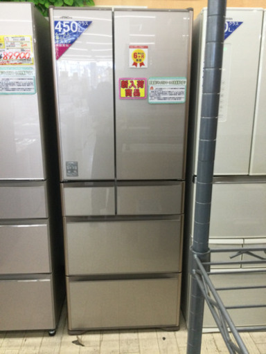 ☆8/4 【✨ガラストップ✨定価143,760円 HITACHI 475L 冷蔵庫 2018年 R-XG4800H  XGシリーズ 真