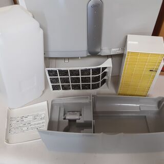 ナショナル 加熱気化式加湿器 FE-05KLW 取説付き　/DJ-0428-Nの画像