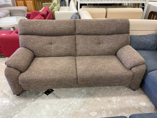 2人掛ソファ　中古　　リサイクルショップ宮崎屋　住吉店　21.8.4