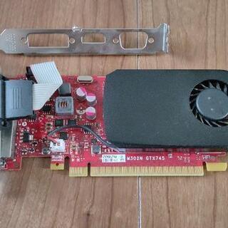 グラフィックボード GTX745 4GB ロープロファイル