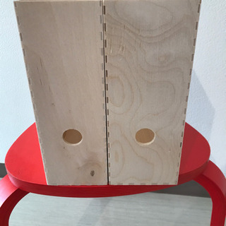 IKEA 木箱　書類立て900円