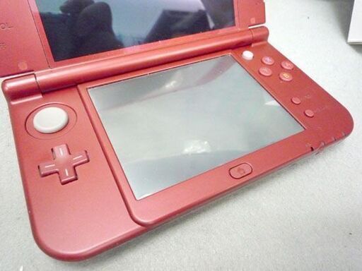 new ニンテンドー3DS LL 本体 メタリックレッド 任天堂 タッチペン NINTENDO 箱 初期化 動作確認済み 札幌市手稲区