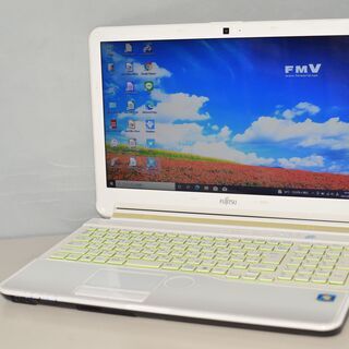 最新Windows10+office 爆速SSD256GB 富士通 LIFEBOOK AH53/G AMD