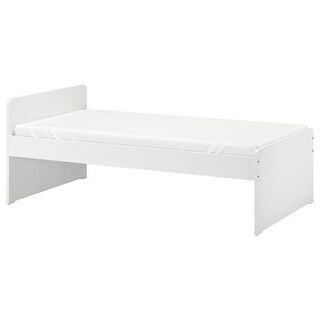 IKEA ベッドフレーム、すのこ、ベッド下収納ボックス