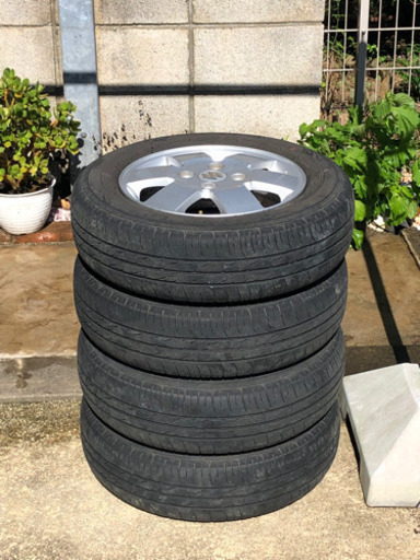 エブリィ純正ホイール、タイヤ付き