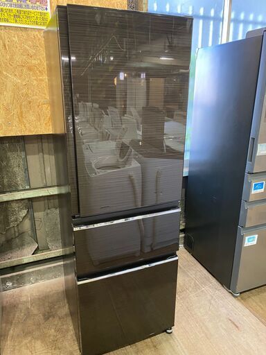 【愛品館市原店】三菱  2020年製 365L 3ドア冷蔵庫 MR-CX37E-BR 【管理IR013475-105】