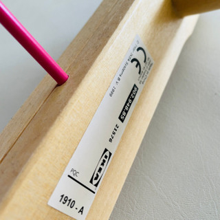 4【ベビー用品・木製おもちゃ】IKEA ビーズコースターの画像