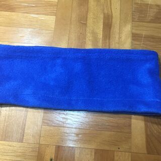 ■新品　非売品　大阪ガス　フリース　ネックウォーマー　ブルー　122 の画像