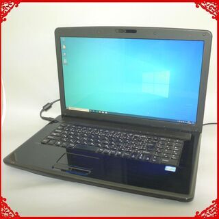 ノートパソコン 中古良品 フルHD 17型 ドスパラ Prime...
