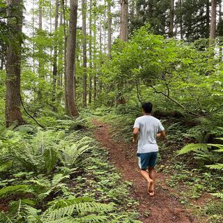 裸足で斑尾高原を走ろう！