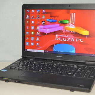 中古ノートパソコン Windows10+office 大容量HDD750GB 東芝Dynabook B552/H core i5-3230M/4GB/15.6インチ/DVDマルチ/無線内蔵/便利ソフト