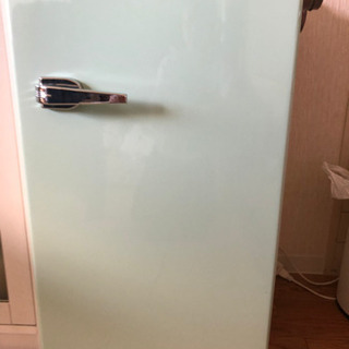 【取引中】【レトロ冷蔵庫1ドア85L】中古オシャレ冷蔵庫 85L...