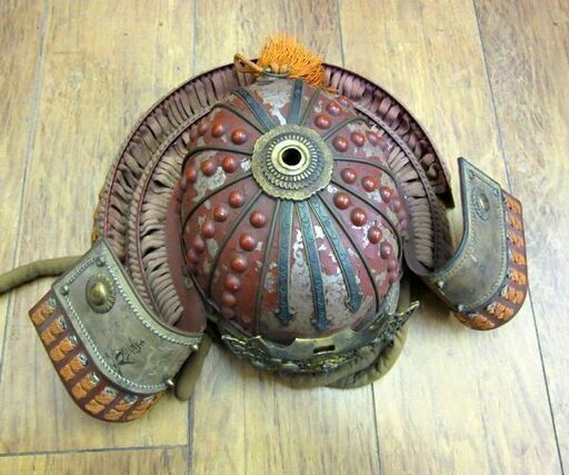 甲冑一式 兜 鎧 等身大 箱付 武具 五月人形 サムライ 侍 戦国武将 武士 年代不明 札幌 厚別店