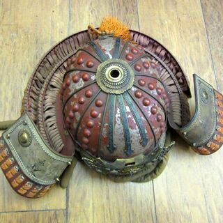 甲冑一式 兜 鎧 等身大 箱付 武具 五月人形 サムライ 侍 戦国武将 武士 年代不明 札幌 厚別店の画像