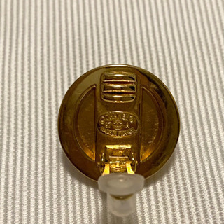 ヴィンテージシャネル イヤリング ゴールドの画像
