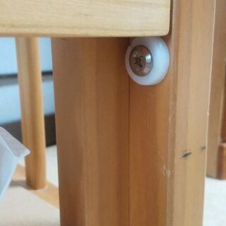 取引中【難ありですが】ミニベビーベッド 【使用に問題なし】の画像
