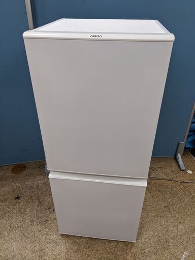 (売約済み)AQUA アクア 2ドア ノンフロン冷凍冷蔵庫 126L 2018年製 AQR-E13H ホワイト