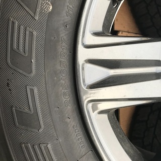 ハイラックス　タイヤホイール4本セットの画像