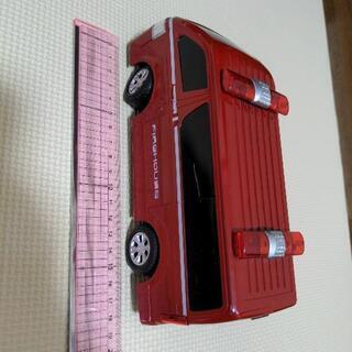 手押し車　消防車？　おもちゃの画像