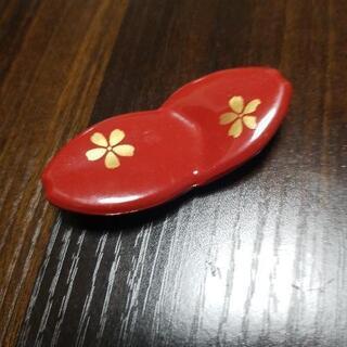 漆塗り  箸置きの画像