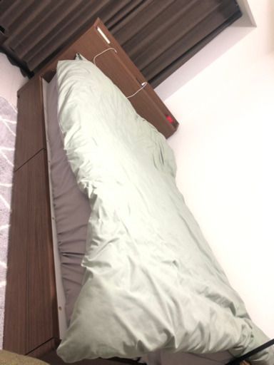 セミダブルベット下収納付き