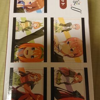 五等分の花嫁 クロス キャンパスアート セットの画像