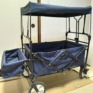 求) 自転車　子乗せ(後)と、カート付BBQ道具一式(タープテン...