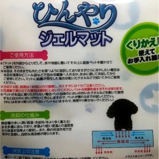 日本製　ペットクールマットの画像