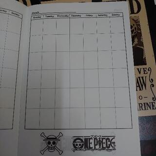 ワンピースのノート、5冊の画像