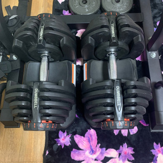 1週間限定値下げ　アジャスタブルダンベル　40kg ×2 インク...