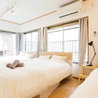 【急募！スタッフ募集】民泊清掃 // ５時間程度 // 主婦さんなどお小遣い稼ぎにお手伝いください！ の画像