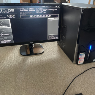 デスクトップPC モニターセット　i5-6400 SSD HDD無し　ジャンク