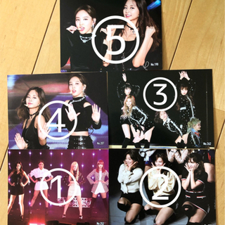 TWICEブロマイド 5枚セット