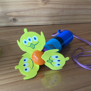 ディズニー　バズ・ライトイヤー　リトルグリーンメン　ハンディファン(扇風機)の画像