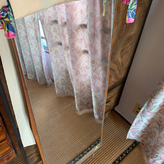 レトロアンティーク鏡台の画像