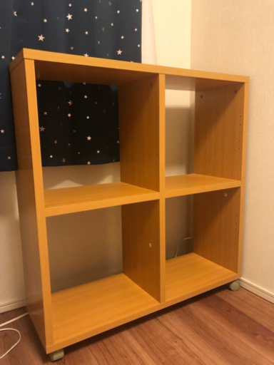 美品！ニトリ パーティション 収納棚　カラボ　収納　キャスター・棚板付き