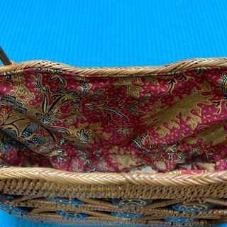 バリ島土産アタ籠　新品未使用の画像