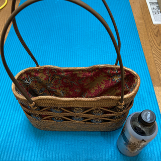 バリ島土産アタ籠　新品未使用