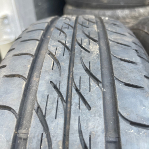 バリ山　165/65R14 夏タイヤ　BRIDGESTONE ネクストリー　