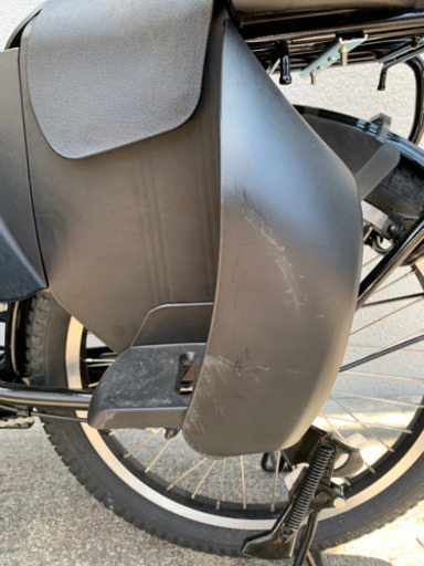 ヤマハ電動自転車　後ろ子供のせ付き