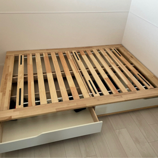 IKEA MANDAL ベッドフレーム シングル すのこ付き MANDAL マンダール