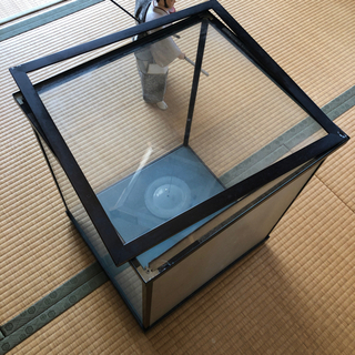 中古ケース付き博多黒田節人形の画像