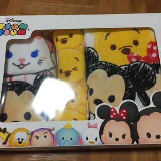 ■新品　ディズニーツムツム　プレミアムタオル4点ギフトセット　管29 の画像